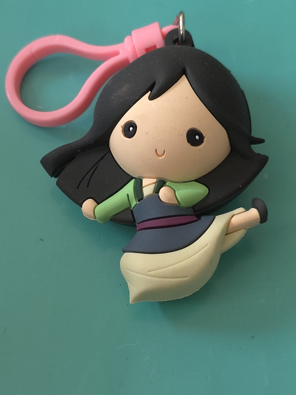 Disney Silicone Mulan Bag Charm,  Keychain